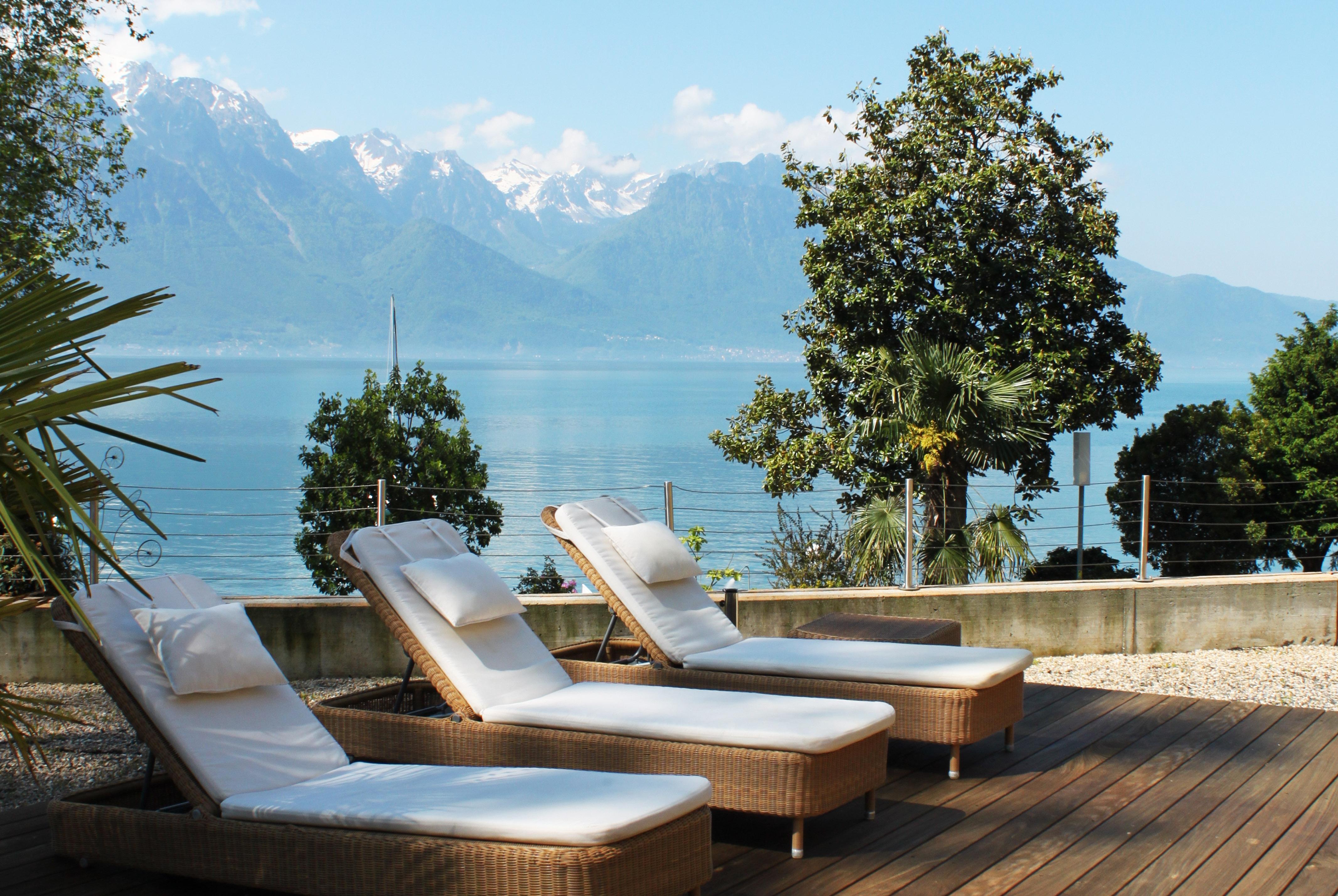 Villa Toscane Montreux Bagian luar foto